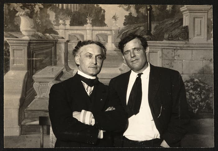 Harry Houdini and Jack London