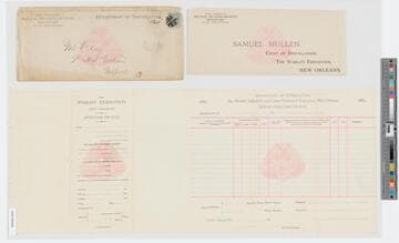 The world's exposition, New Orleans. Application for space