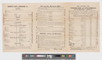 Office of David C. Cook, wholesale dealer in needles, oils and attachments