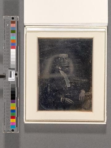 Portrait of unidentified man