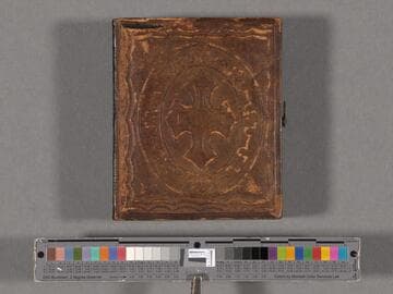 Jennie Mitchell of Boonville, wearing ring hand-colored gold