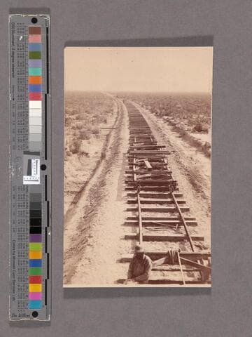 Advance of Civilization. End of Track, near Iron Point