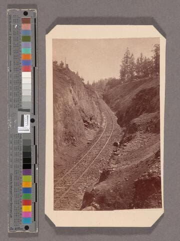 Cut near New England Mills. 49 miles from Sacramento