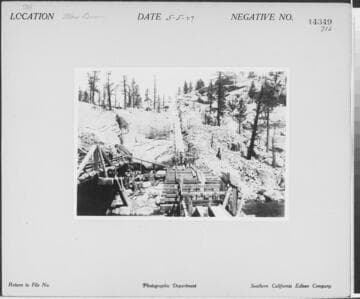 Big Creek, Mono-Bear Diversion - Near Camp 84