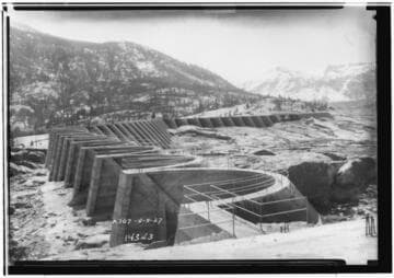 Big Creek, Florence Lake Dam