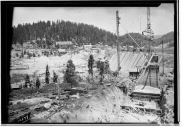 Big Creek, Shaver Lake Dam