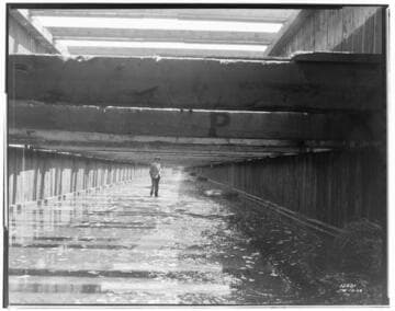 Long Beach Steam Station, Plant #3 - Discharge Tunnel