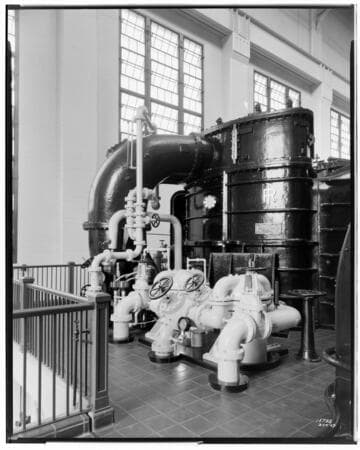 Long Beach Steam Station, Plant #3 - (S&W Special) Lubricating oil coolers and condenser