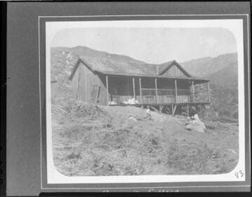 O.H. Ensign's cottage at Santa Ana River #1 Hydro Plant