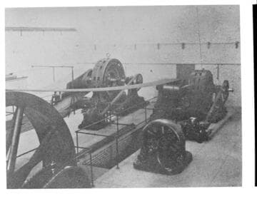 The interior of the Redlands Steam Plant