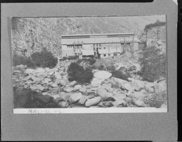 Mill Creek #2 & 3 Hydro Plant in 1903 or 1908