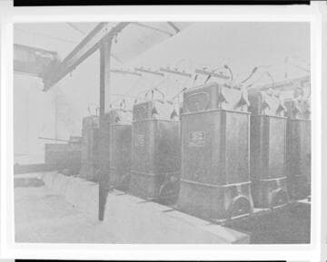 The interior of Santa Ana River #1 Hydro Plant