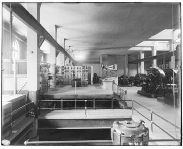 The interior of Los Angeles #2 Steam Plant