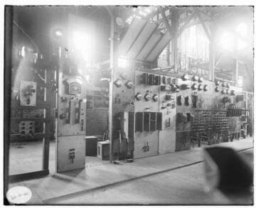 The original switchboard at Los Angeles #1 Steam Plant