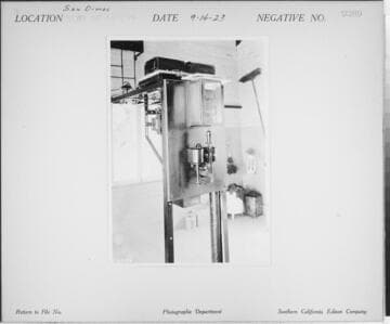 San Dimas Substation - Switchboard