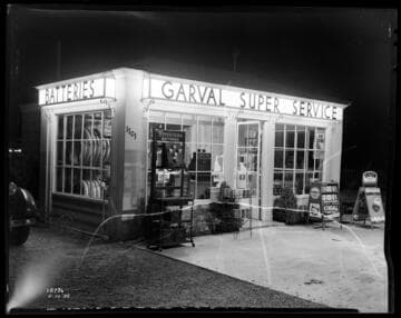 L1.6 - Lighting, service stations - Night photo