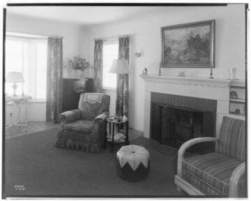 H2.7 - Home Living Room - All Electric Home of Mrs. J. C. Hansen