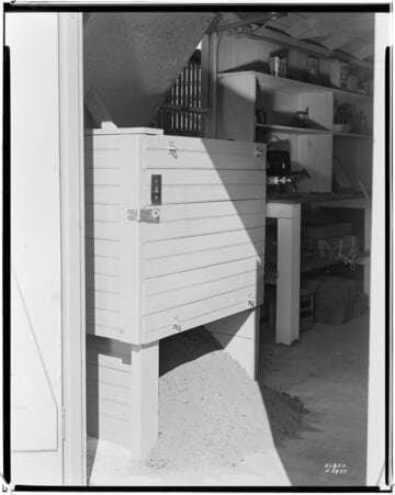 N1 - Nurseries & Soil Heating - Soil Sterilizer open at bottom