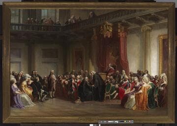 Benjamin Franklin Appearing before the Privy Council