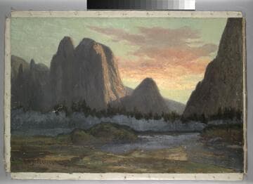 Yosemite View, Sunset