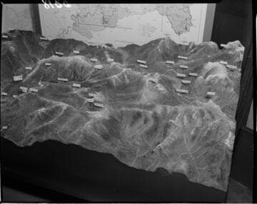 3D relief map display of Sierra Nevada's and all existing Big Creek facilities