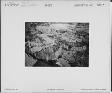 Big Creek, Florence Lake Dam