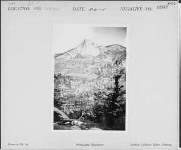 Big Creek, Florence Lake Dam