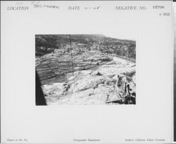 Big Creek, Florence Lake Dam