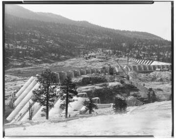 Big Creek, Florence Lake Dam - Dam