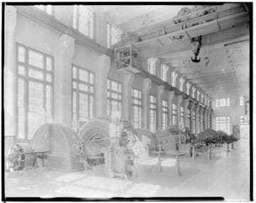 Big Creek Powerhouse #2 - Interior