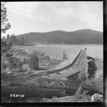 Big Creek, Huntington Lake Dams - Dam 2