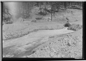Big Creek, Florence Lake Dam