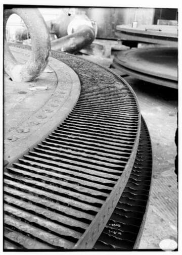 Long Beach Steam Station, Plant #1 - Effect on last Stage