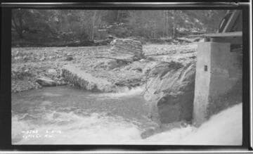 Lytle Creek Powerhouse - Lytle Creek headworks
