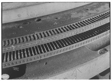 Long Beach Steam Station, Plant #1 - Blades in #3 Turbo