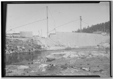 Big Creek, Shaver Lake Dam