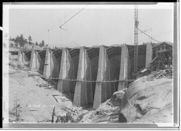 Big Creek, Florence Lake Dam