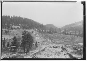 Big Creek, Shaver Lake Dam