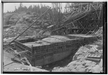 Big Creek, Shaver Lake Dam