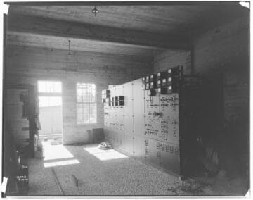 Rector Substation - Interior