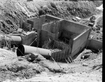 Big Creek, Huntington Lake Dams - Portal Powerhouse