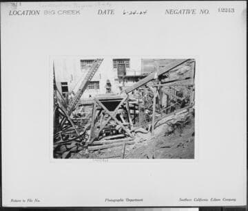 Big Creek PH #2 - Construction progress