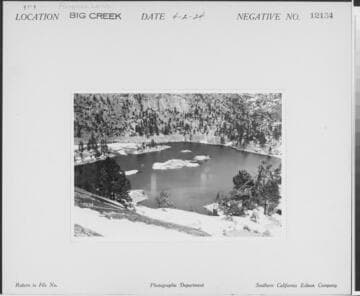 Big Creek, Florence Lake Dam