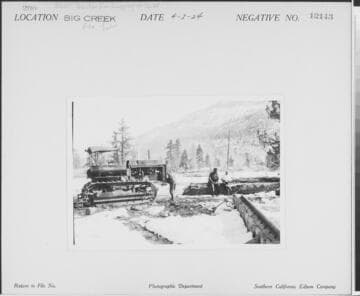 Big Creek, Florence Lake Dam