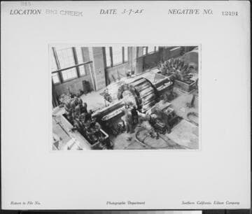 Big Creek PH#2 - Progress on Unit #4