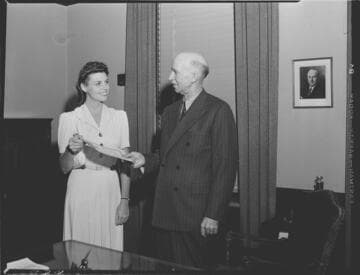 Mr. Trott and La Nelle Smith