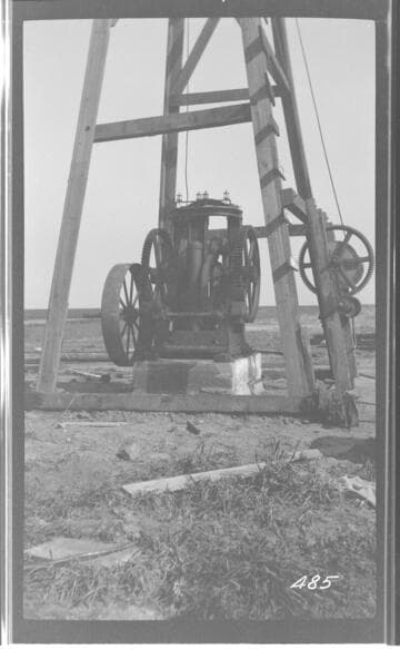 A pumping plant in Tulare County