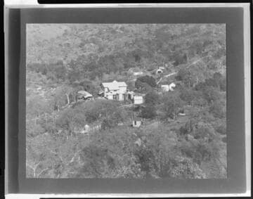 A distant view of Kaweah #1 Hydro Plant