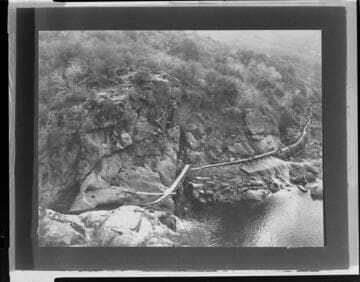The intake and flume for Kaweah #1 Hydro Plant