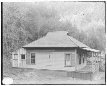 The headworks cottage at Mill Creek #3 Hydro Plant